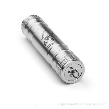 Black top cap air hole mechanical mod black scorpion black e-cig